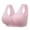 Pink, variant on Utoimkio Wireless Bras for Women Front Closure Push Up Bras for Women No Underwire Comfort Breathable Everyday Bras