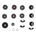 thumbnail image 2 of Reemplazo de platillo, 18 piezas Accesorios de repuesto de platillo Arandela de platillo Accesorio de tambor Diseño exquisito, 2 of 8