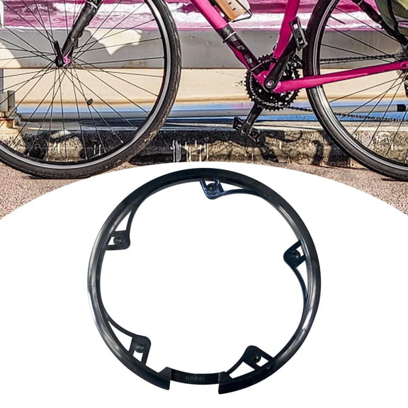 Wheel Protector Cover Bike Chain Guard Chainwheel ,Lightweight ,Round Resin Chain Chain Cover for Riding Mountain Bike, Bike Parts 10cm
