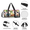 thumbnail image 6 of Bingfone Transports with Animals Print Gym Duffle Backpack for Men Women,Travel Weekender Carry-On Bags with Detachable Back Pack Straps for Traveling Overnight Climb Sports, 6 of 8