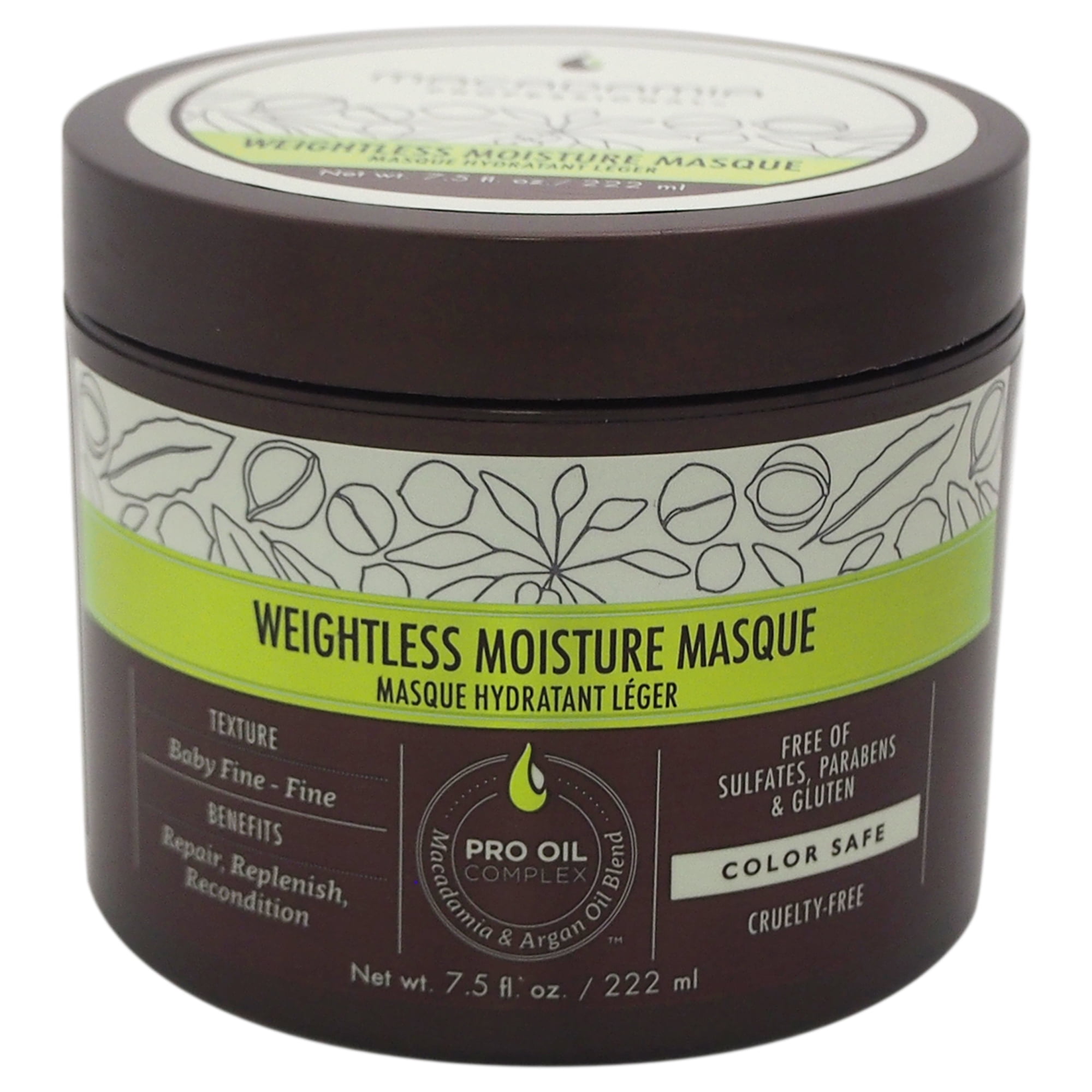 Weightless Moisture Hair Masque By Macadamia 7.5 Oz Hair Masque