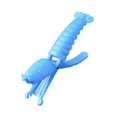 thumbnail image 3 of Herramienta para descascarar cangrejos de río, práctica y fácil de quitar, utensilio de cocina ligero para camarones Azul, 3 of 9