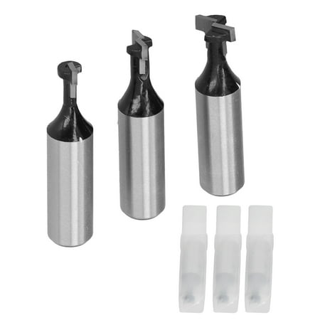 

Keyhole Router Bit Set T Slot Track Milling Cutter 5/16 3/8 1/2in Blade Diameter 1/2in Shank