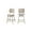White Ash, variant on New Classic Furniture Oscar Wood Counter Chair in White Ash/Gray (Set of 6)