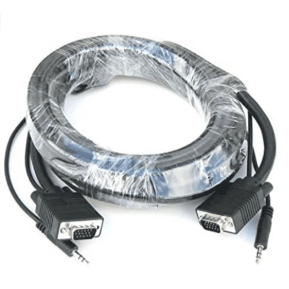 RiteAV SVGA Monitor Cable with 3.5mm Audio - 35 ft.