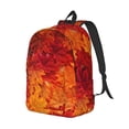 thumbnail image 2 of Balery Autumn Leaf Vintage Canvas Backpack for Men and Women - Large Capacity, Durable Travel Laptop Bag for School, Work, Hiking, and Outdoor Activities, 2 of 7