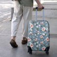 thumbnail image 3 of Pioneer Flower Floral Print Pattern Luggage Cover Fashion Suitcase Cover Baggage Covers Fit 25-28 Inch Luggage (Go Travel), 3 of 5