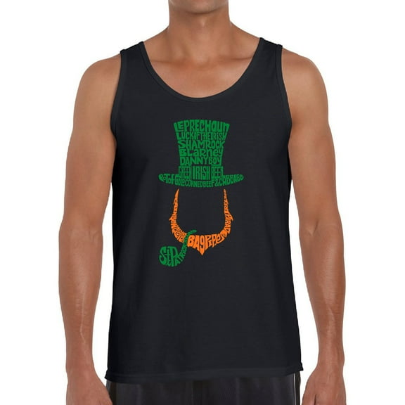 Men's Word Art Tank Top - Leprechaun