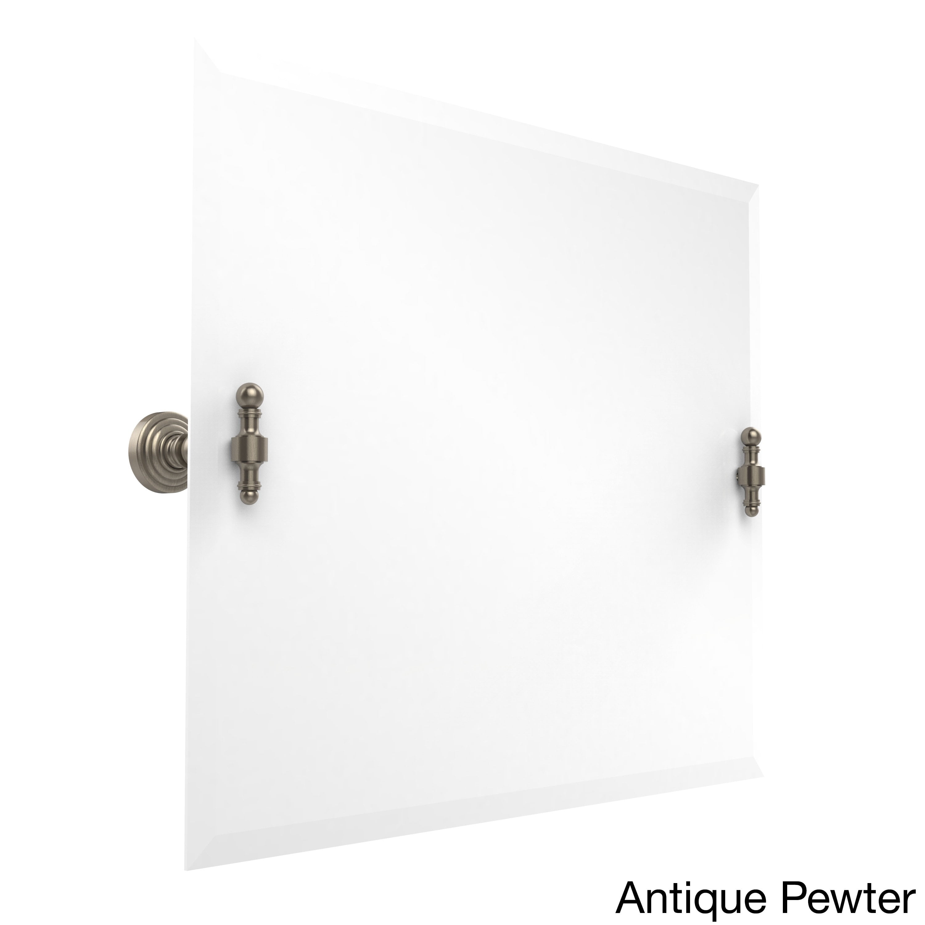 Frameless Landscape Rectangular Tilt Mirror With Beveled Edge Build To Order
