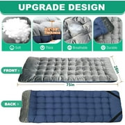Slsy Folding Camping Cots for Adults 880 lbs, 28 Extra Wide Sturdy Portable Folding Cot Sleeping Cot with Mattress & Carry Bag for Camp Home Office