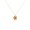 Yellow, variant on Pure Elegance Flower Women Pendant Necklace Red Ruby Round Cut Gemstone 925 Sterling Silver 14K Rose Gold Over