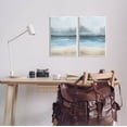 thumbnail image 2 of Stupell Industries Stormy Coastal Ocean Waves Graphic Art Unframed Art Print Wall Art, Set of 2, Design by Grace Popp, 2 of 6