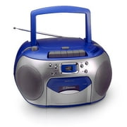 Emerson CD/Radio/Cassette Boombox, Blue