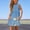 Blue, variant on Dress Girls Size 3-4Y Youth Floral Print Round Neck Sleeveless Casual Spring Summer Dress Toddler Dresses