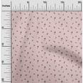 thumbnail image 2 of oneOone Silk Tabby Light Pink Fabric Food Dessert Diy Clothing Quilting Fabric Print Fabric By Yard 42 Inch Wide, 2 of 5