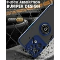 thumbnail image 4 of For OPPO Reno 8 Pro Plus Case Matte Hard PC Magnetic Stand Ring Phone Case For OPPO Reno8 Reno 8Pro Shockproof Armor Back Cover black For Reno 8, 4 of 6