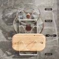 thumbnail image 3 of fastboy Easy-to-clean Kitchen Storage Rack With Pot Lid Holder Iron Kitchen Accessories For Kitchen black, 3 of 6