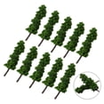 thumbnail image 1 of Mosiee 10Pcs 11Cm Model Trees Garden Outdoor Park Train Railway Architectural Scenery Landscape Diy Sand Table Build Toys Model, 1 of 9