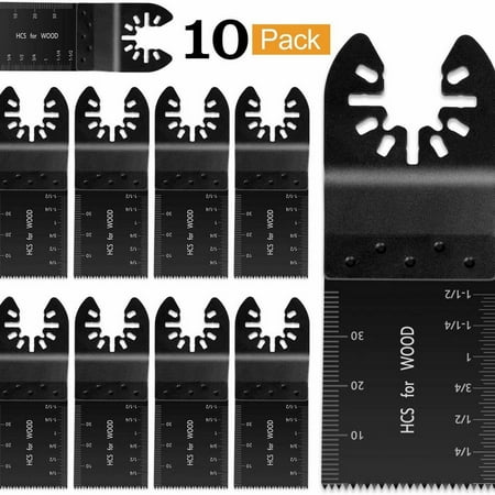 

10PCS 34mm Oscillating Multi-tool Saw Disc Carbon Steel Cutter DIY Universal