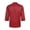 Burgundy Long Sleeve, variant on Miutii Unisex Men Women Chef Coat Solid Classical Chef Jacket Cook Outfit Hotel Restaurant Uniform Black Short Sleeve XL