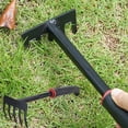 thumbnail image 1 of Blueek Durable Stainless Steel Gardening Set - 2 in 1 Multi-Tool Rake Combo for Flowers, Vegetables - Home & Balcony Garden Essentials, 1 of 7