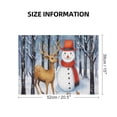 thumbnail image 2 of WYYP Deer Snowman Woods Wooden Jigsaw Puzzle Impossible Wooden Puzzles Gift for Family Friends 500 PCS, 2 of 6