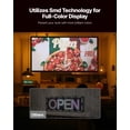 thumbnail image 2 of VEVOR 27x14 in Programmable LED Sign Digital Scrolling Display Board P5 Full-color, 2 of 9