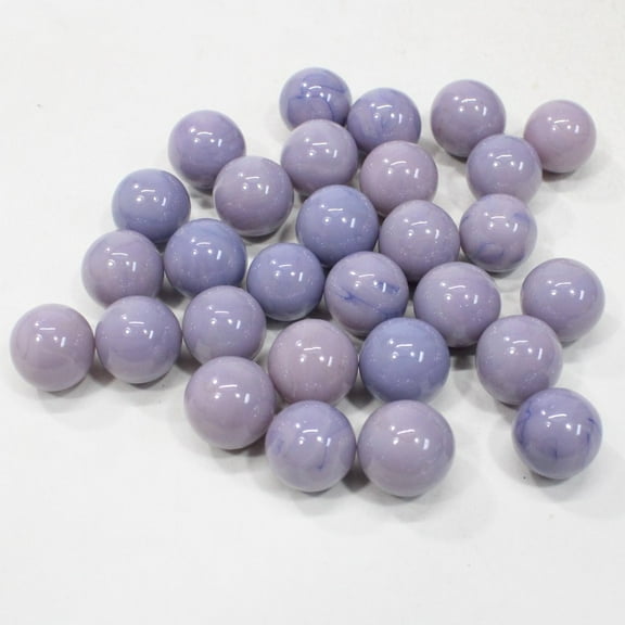 Mega Marbles Purple Replacement for Chinese Checkers Games 14mm, 30 Pieces