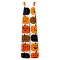 thumbnail image 5 of EANJE Halloween Overalls for Women, Sleeveless Spaghetti Strap Jumpsuit with Pockets, Print Wide Leg Baggy Romper, Adjustable Straps Fall Holiday Party Outfit Ginger 4XL, 5 of 6