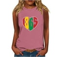 thumbnail image 2 of Giftesty Tank Tops for Women Casual Independence Day Sleeveless Round Neck Top, 2 of 4