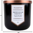 thumbnail image 5 of Chesapeake Bay Candle The Collection Two-Wick Scented Candle, Brown Sugar Chestnut Medium Jar, 5 of 5