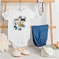 thumbnail image 3 of Popeye Bluto Fight Ka-Pow Punch Romper Boys or Girls Infant Baby Brisco Brands NB, 3 of 6