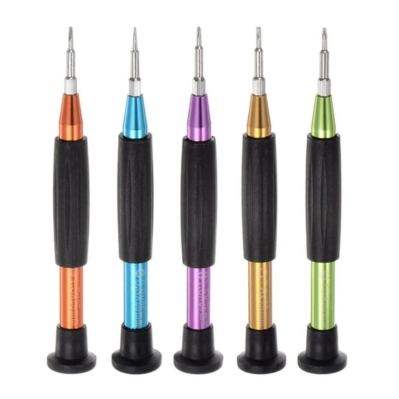 Unique Bargains Precision Screwdriver Set Slotted Phillips Star Torx Swivel Lid Screw Driver Aluminum Handle