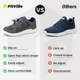 thumbnail image 5 of FitVille Diabetic Shoes for Men Extra Wide Width Mens Diabetic Walking Shoes, 10.5 x-Wide, 5 of 5