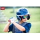 thumbnail image 3 of Gafas de Sol Retro Vaporwave con Escudo de Béisbol Rawlings en Neón Rosa, 3 of 5
