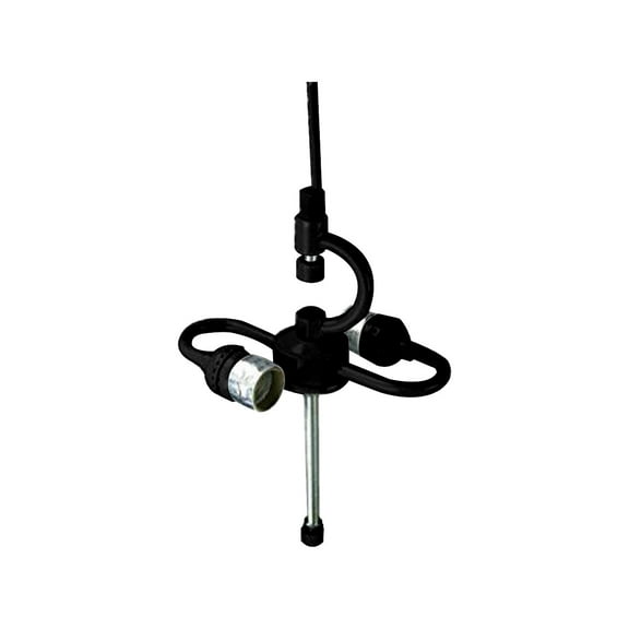 2 Light Swag Conversion Kit Plug-In Ceiling Light Cord, Black