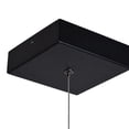 thumbnail image 3 of VONN Atria 51" Square Aluminum ETL Certified Integrated LED Chandelier in Black, 3 of 13