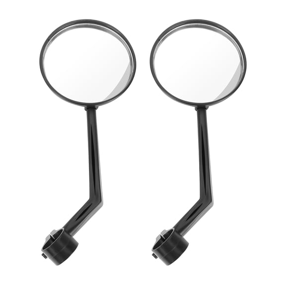Homoyoyo 2-Pack Black Rear View Mirrors for , Lightweight with Large Scratch-Resistant Lens