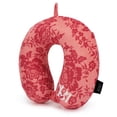 thumbnail image 2 of BADGLEY MISCHKA Memory Foam Travel Neck Pillow (Pink Lace), 2 of 5