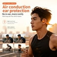 thumbnail image 5 of Open-Ear Bluetooth Headphones with 8MP Camera 1080P Recording Translation Sports Wireless Earbuds for Fitness Travel(Orange), 5 of 6