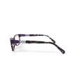 thumbnail image 6 of Apple Bottoms Women's AB782 Rectangular Prescription Eyeglasses with Case, Purple, 6 of 6
