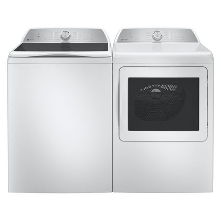 GE Profile - 5.0 Cu Ft High Efficiency Smart Top Load Washer with Smarter Wash Technology, Easier Reach & Microban Technology - White