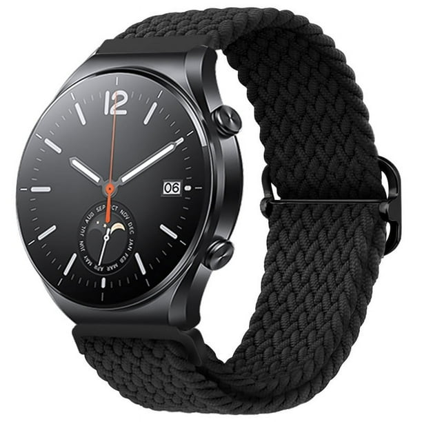 Adecuado para la correa de reloj Xiaomi S1/S2 Correa elástica trenzada de nailon ajustable