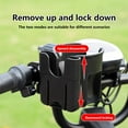 thumbnail image 5 of 3-in-1 Bike Cup Holder with Cell Phone Keys Holder, Bike Water Bottle Holders, Universal Bar Drink Cup Can Holder for Bicycles, Motorcycles, Scooters, 5 of 8