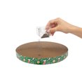 thumbnail image 2 of One Paw, Holiday Cat Pad Scratcher, Cat Toy, Festive Scratching Fun, Cardboard Pad, 2 of 3