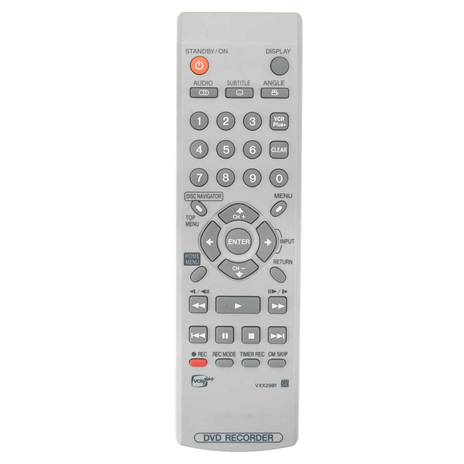 New VXX2981 Replaced Remote Control fit for Pioneer DVD Recorder DVR-233-S  DVR-231-S DVR-231-AV