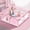 Pink, variant on DaPlug Baby Playpen, 51 x 51 inch Indoor & Outdoor Toddler Play Yard Fence for Boys Girls, Gray