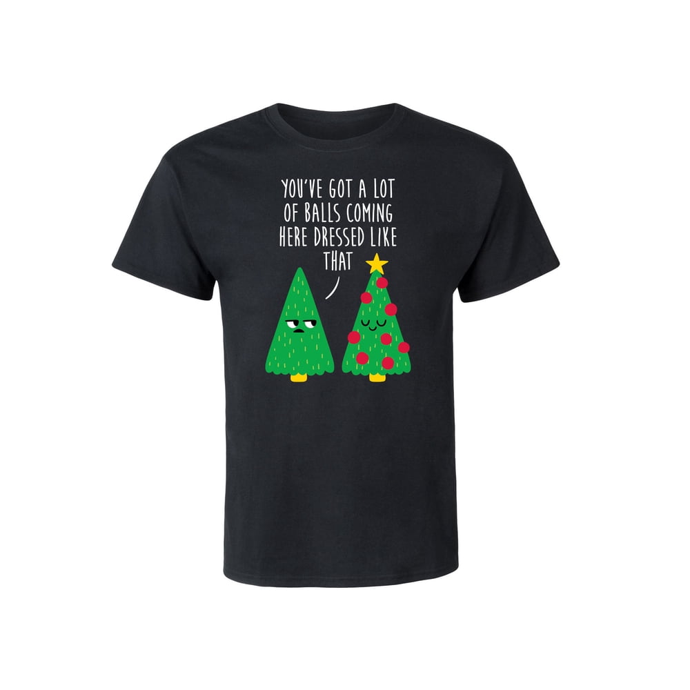 Instant Message Youve Got A Lot Of Balls Adult Short Sleeve Tee 