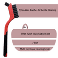 thumbnail image 4 of XDMTWLKJ Nylon Cleaning Brush Set, 6 Pcs, Non-Scratch Soft Bristles for Delicate Surfaces, 4 of 8