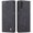 Black, variant on QLTYPRI for Samsung Galaxy A13 5G case Vintage PU Leather Wallet Case TPU Bumper Card Slots Hands-Free Kickstand Magnetic Closure Shockproof Flip Folio Case for Samsung Galaxy A13 5G/A04s- Black
